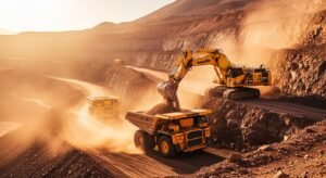 Maquinaria Komatsu en arriendo para minería