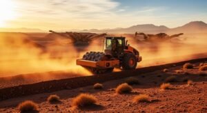 Compactadoras para movimiento de tierras
