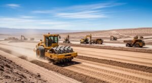 Material estabilizado para bases de construcción