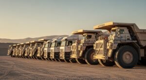 Arriendo de camiones para proyectos industriales y mineros